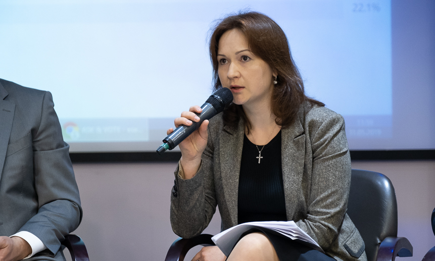Директор департамента инвестиционной политики минэкономразвития России Милена Арсланова. Фото Артёма Келарева.